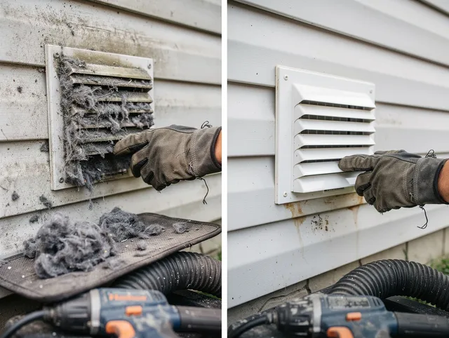 Residential dryer vent cleaning by Cypress Dryer Vent Cleaning in Cypress